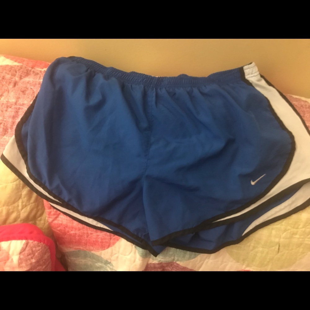 Nike blue shorts